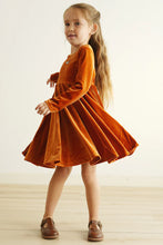 Load image into Gallery viewer, The Amber Twirl Dress