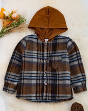 Load image into Gallery viewer, Boy’s Hooded Shacket