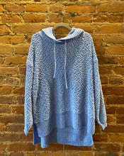 Load image into Gallery viewer, Blue Popcorn Hoodie