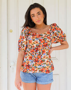 The Floral Sunshine Top