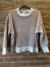 Load image into Gallery viewer, Double Take Sweater in RUST