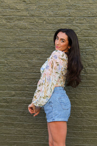 Jasmine's Statement Floral Top