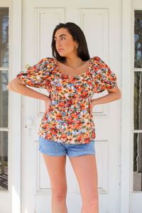 The Floral Sunshine Top