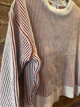Load image into Gallery viewer, Double Take Sweater in RUST