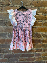 Load image into Gallery viewer, Cobweb Cutie Ruffle Dress