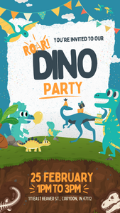 Dino Party February 25