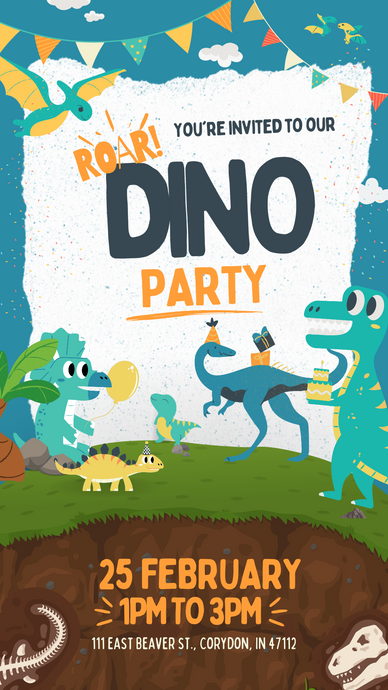 Dino Party February 25