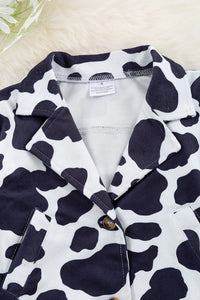 Suede Cow Blazer