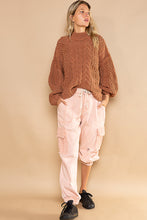 Load image into Gallery viewer, Chenille Turtleneck in Burnt Orange