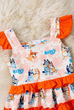 Load image into Gallery viewer, The Bluey Ruffle Dress