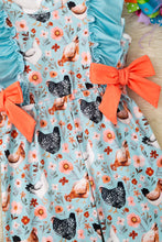 Load image into Gallery viewer, Chicken &amp; Floral Jumpsuit