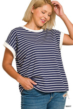 Load image into Gallery viewer, Sail Away Tee in NAVY