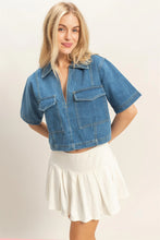 Load image into Gallery viewer, The Denim Crop