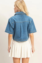 Load image into Gallery viewer, The Denim Crop