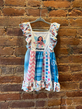 Load image into Gallery viewer, Moana Swirl Ruffle Dress