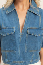 Load image into Gallery viewer, The Denim Crop