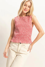 Load image into Gallery viewer, Darlin’ Picnic Top in RED