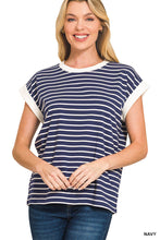 Load image into Gallery viewer, Sail Away Tee in NAVY