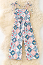 Load image into Gallery viewer, Patchwork Petals Jumpsuit