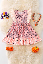 Load image into Gallery viewer, Cobweb Cutie Ruffle Dress