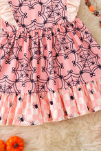 Load image into Gallery viewer, Cobweb Cutie Ruffle Dress