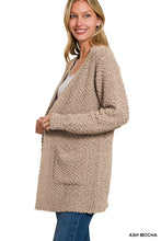 Load image into Gallery viewer, Popcorn Cardigan in LIGHT MOCHA