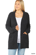 Load image into Gallery viewer, Popcorn Cardigan in BLACK