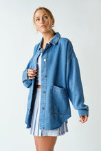 Load image into Gallery viewer, The Oversized Denim Shacket