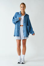 Load image into Gallery viewer, The Oversized Denim Shacket