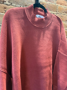 Pumpkin Patch Mock Sweater