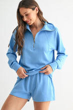 Load image into Gallery viewer, The Luxe Pullover in Blue