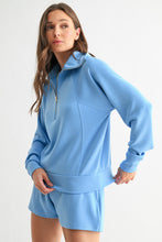 Load image into Gallery viewer, The Luxe Pullover in Blue