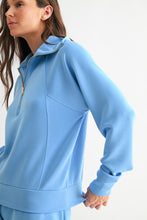 Load image into Gallery viewer, The Luxe Pullover in Blue