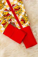 Load image into Gallery viewer, Christmas Pooh Bamboo Zip up