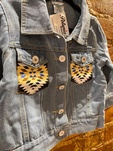 Denim Aztec Jacket