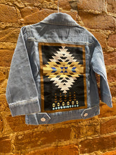 Load image into Gallery viewer, Denim Aztec Jacket