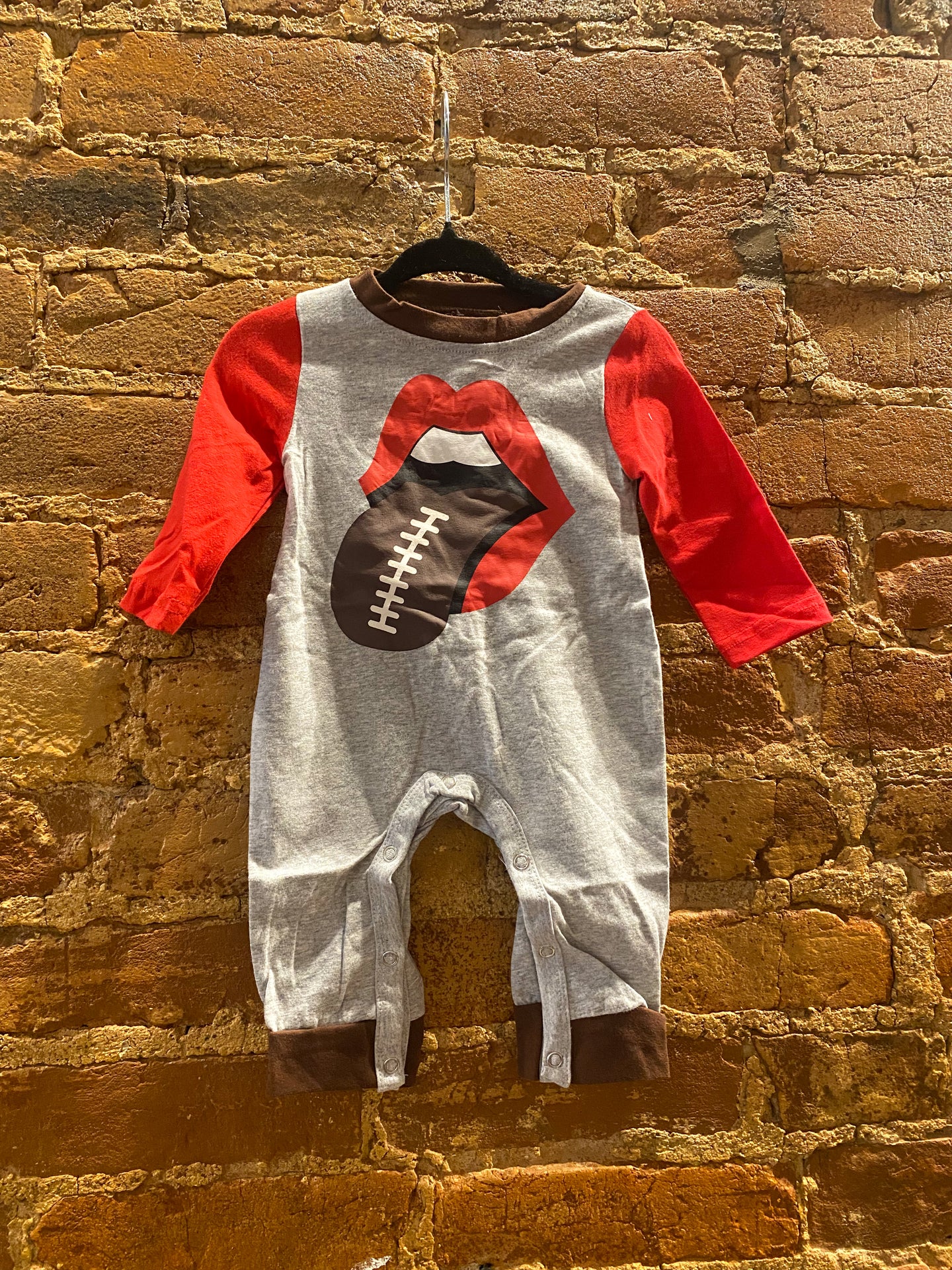 Football Tongue Romper