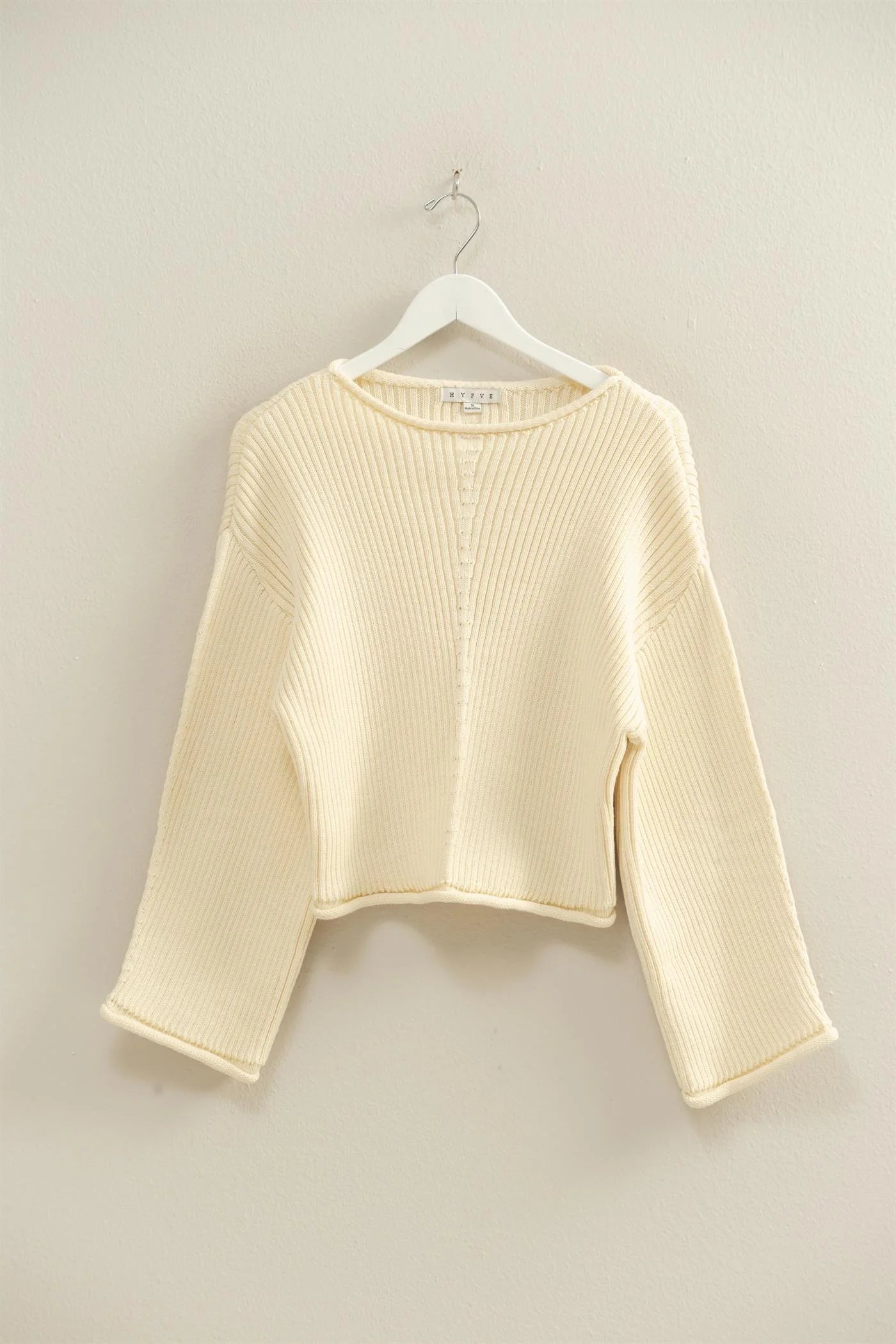 The Ridge Sweater in Cream