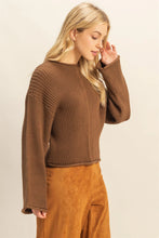 Load image into Gallery viewer, The Ridge Sweater in Deep Caramel