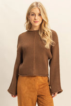 Load image into Gallery viewer, The Ridge Sweater in Deep Caramel