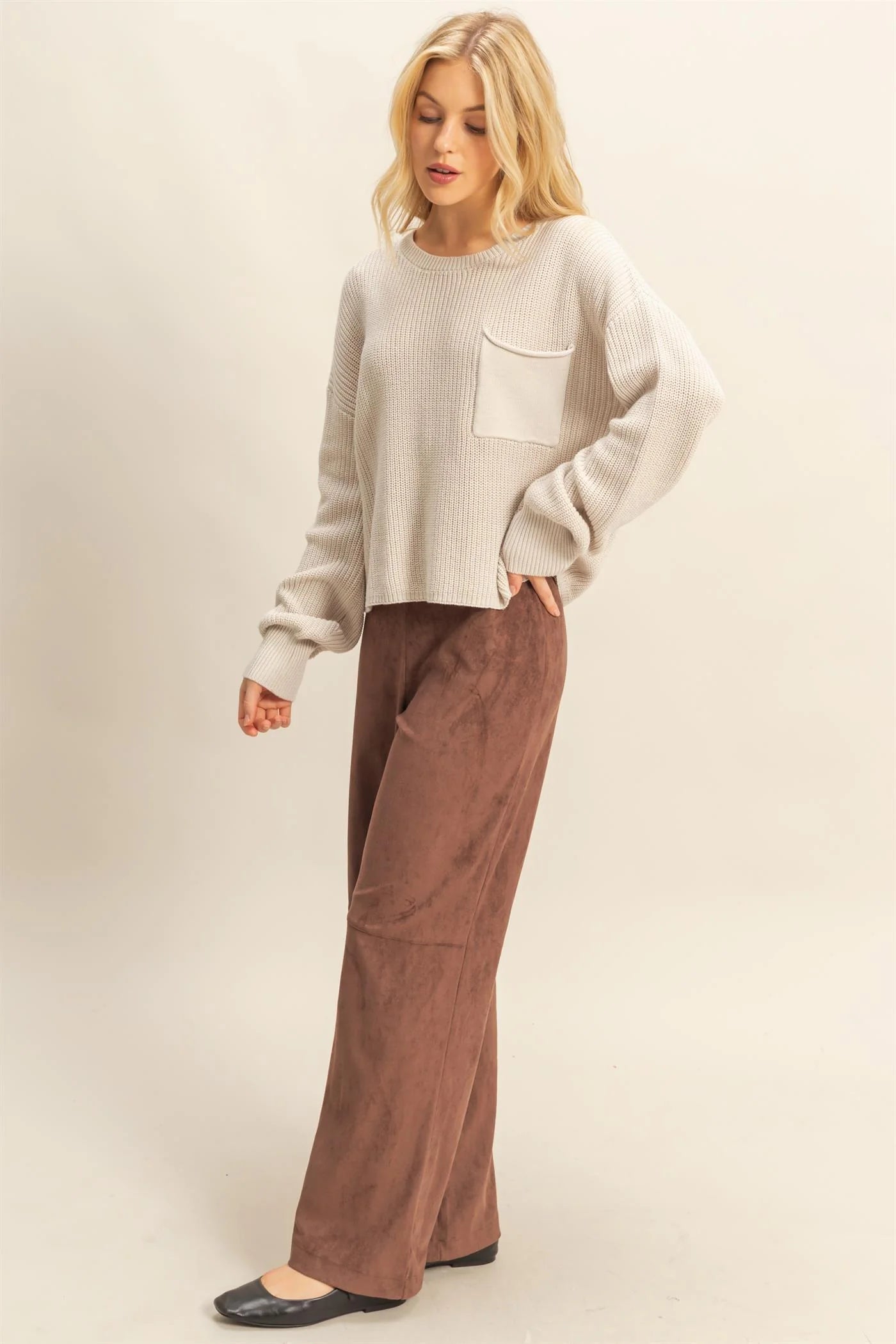 The Stone Washed Sweater