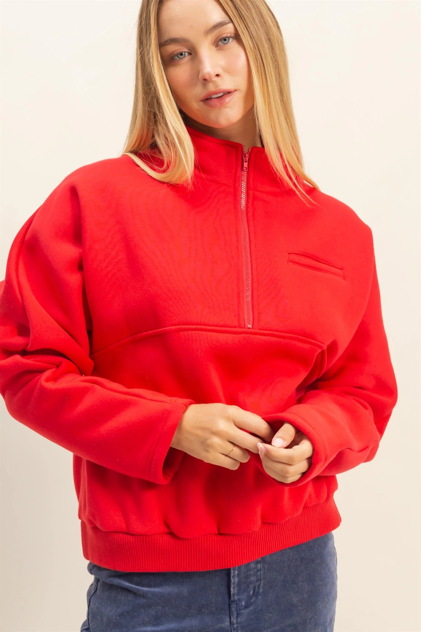 The Red Rush Pullover