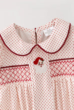 Load image into Gallery viewer, Santa/Polka Dots Onesie