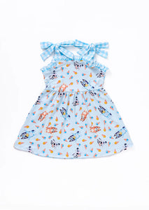 Bluey & Bingo & Muffin Ice Cream Dress