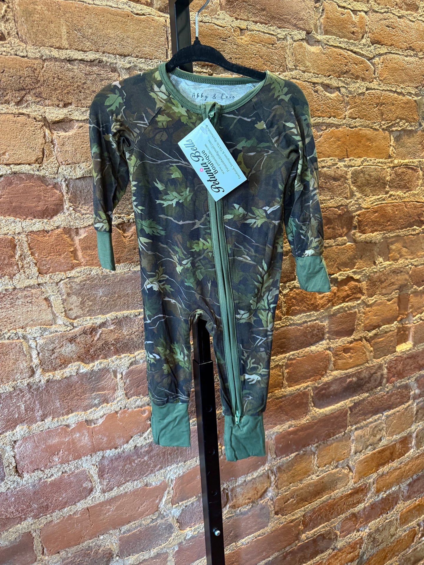 Camo Bamboo Zip up