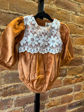 Load image into Gallery viewer, Autumn Blossom Lace Baby Romper