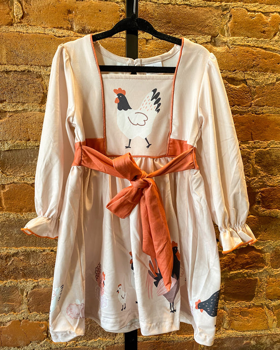 The Sunset Clucker Dress