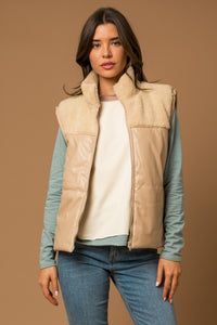 Mix & Match Beige Vest