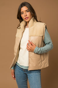 Mix & Match Beige Vest