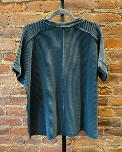 The Dark Hunter Ribbed Top
